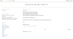 Desktop Screenshot of instock-sales.blogspot.com