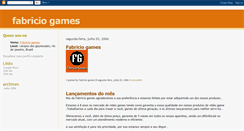 Desktop Screenshot of fabriciogames.blogspot.com