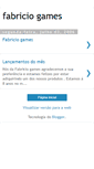 Mobile Screenshot of fabriciogames.blogspot.com