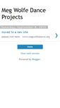 Mobile Screenshot of dancemegwolfe.blogspot.com