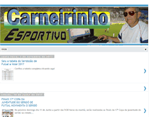 Tablet Screenshot of carneirinhoesportivo.blogspot.com