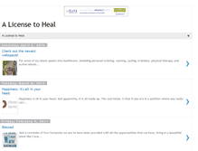 Tablet Screenshot of alicensetoheal.blogspot.com