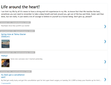 Tablet Screenshot of lifearoundtheart.blogspot.com