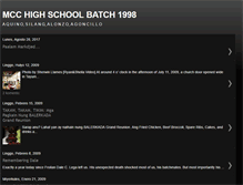 Tablet Screenshot of mcchighschoolbatch1998.blogspot.com