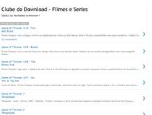 Tablet Screenshot of clubedodownload.blogspot.com