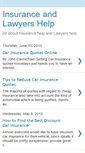 Mobile Screenshot of insuranceandlawyershelp.blogspot.com