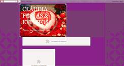 Desktop Screenshot of claudiabuffet.blogspot.com