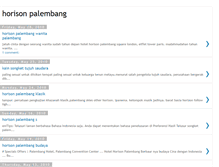 Tablet Screenshot of horisonpalembang.blogspot.com