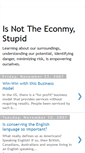 Mobile Screenshot of isnottheeconomystupid.blogspot.com