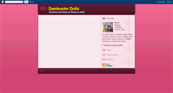 Desktop Screenshot of dambusterdolls.blogspot.com