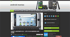 Desktop Screenshot of androidmaniacz.blogspot.com