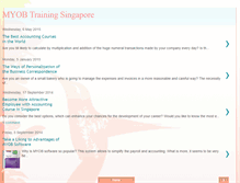 Tablet Screenshot of myobtrainingsg.blogspot.com