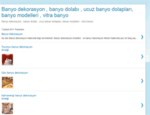 Tablet Screenshot of banyo-dekorasyon-ornekleri.blogspot.com