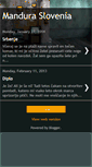 Mobile Screenshot of manduraslovenia.blogspot.com