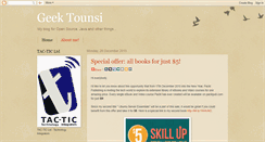 Desktop Screenshot of geek-tounsi.blogspot.com