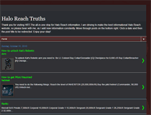 Tablet Screenshot of haloreachtruths.blogspot.com