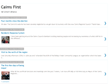 Tablet Screenshot of cairns1st.blogspot.com