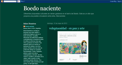 Desktop Screenshot of boedonaciente.blogspot.com