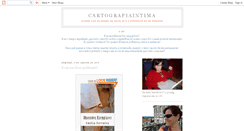 Desktop Screenshot of cartografiaintima.blogspot.com