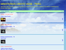 Tablet Screenshot of ministerioevangelisticoarmallman.blogspot.com