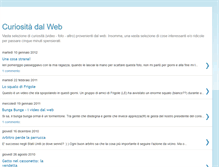 Tablet Screenshot of curiosita-web.blogspot.com