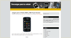 Desktop Screenshot of descargaparatucelular.blogspot.com