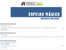 Tablet Screenshot of o-espelho-magico.blogspot.com
