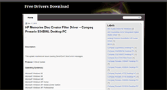 Desktop Screenshot of idriversdownload.blogspot.com