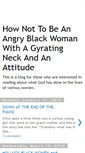 Mobile Screenshot of hownottobeanangryblackwoman.blogspot.com