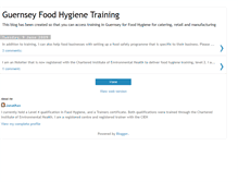 Tablet Screenshot of guernseyfoodhygienetraining.blogspot.com