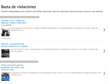 Tablet Screenshot of bastadeviolaciones.blogspot.com