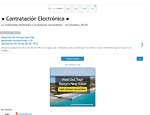 Tablet Screenshot of contratacionelectronica.blogspot.com