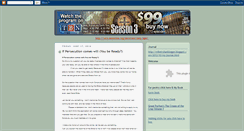 Desktop Screenshot of miketrybanblogger.blogspot.com