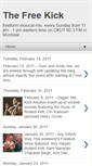Mobile Screenshot of freekickradio.blogspot.com