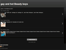 Tablet Screenshot of gaybeautyboys.blogspot.com