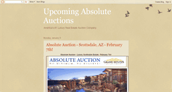 Desktop Screenshot of absoluteauctions.blogspot.com
