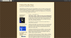 Desktop Screenshot of criticalfacultydojo.blogspot.com