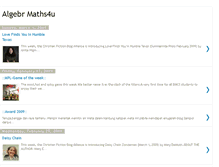 Tablet Screenshot of algebramaths4u.blogspot.com
