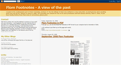 Desktop Screenshot of flomfootnotes.blogspot.com