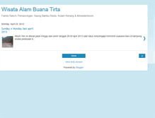 Tablet Screenshot of buanatirta.blogspot.com