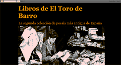 Desktop Screenshot of libros-el-toro-de-barro.blogspot.com