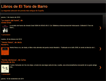 Tablet Screenshot of libros-el-toro-de-barro.blogspot.com