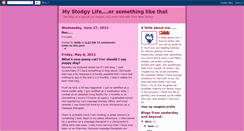 Desktop Screenshot of mystodgylifeorsomethinglikethat.blogspot.com