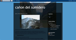 Desktop Screenshot of canondelsumiderobiologia.blogspot.com