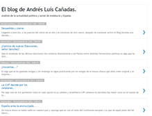 Tablet Screenshot of elblogdeandrescanadas.blogspot.com