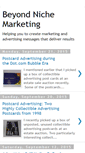 Mobile Screenshot of beyondtheniche.blogspot.com
