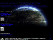 Tablet Screenshot of georadar-gpr-prospeccion.blogspot.com