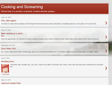 Tablet Screenshot of cookingscreaming.blogspot.com