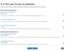 Tablet Screenshot of isittoolatetogetanabortion.blogspot.com