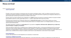 Desktop Screenshot of masacervical.blogspot.com